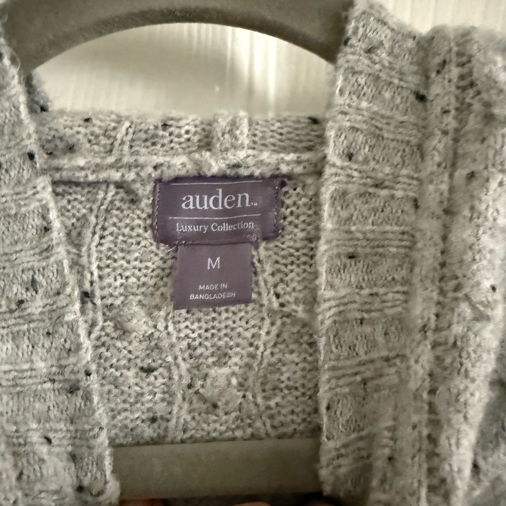 Grey hoodie sweater, new, size m - Picture 3 of 4